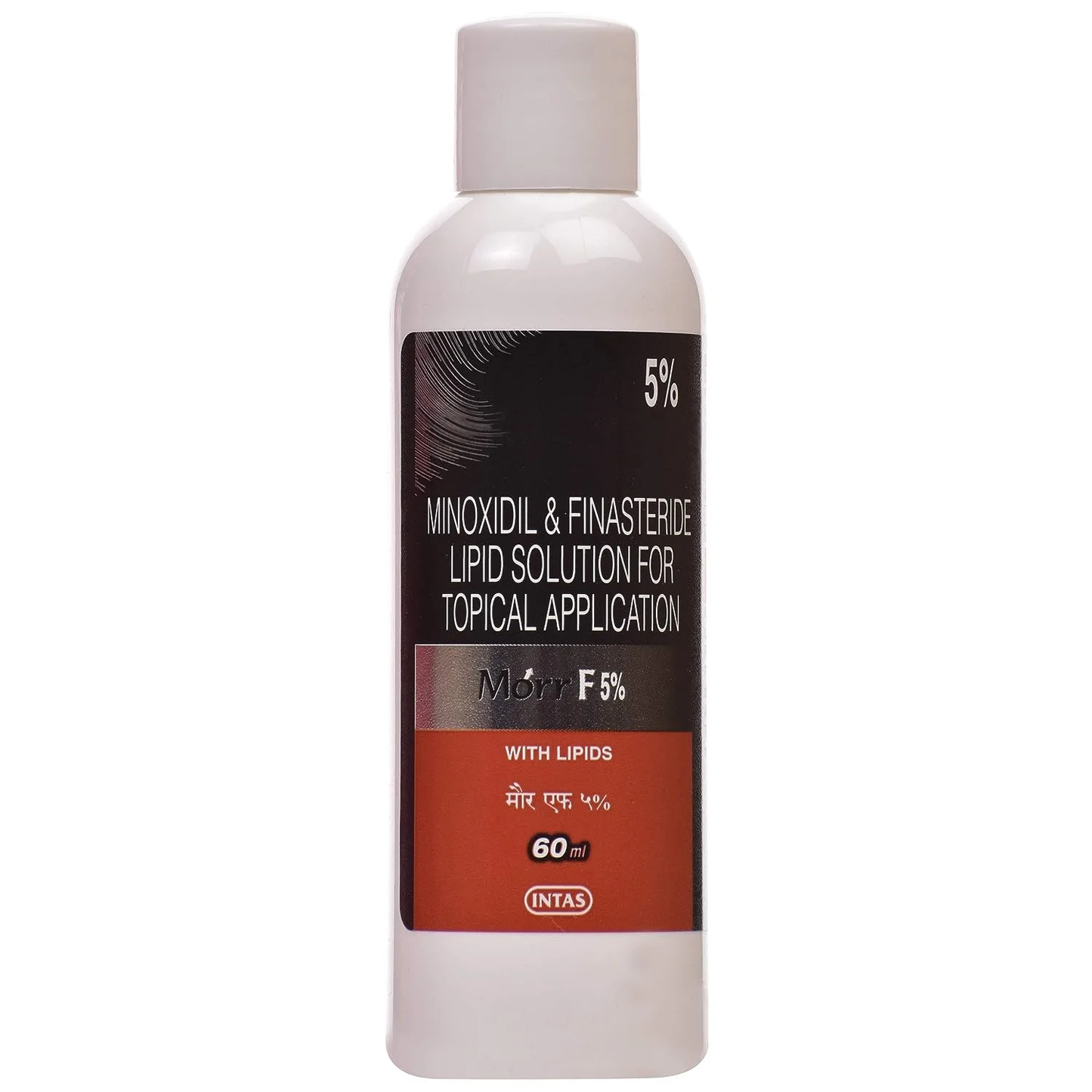 Morr F 5% Solution – 60ml | Minoxidil & Finasteride for Hair Regrowth