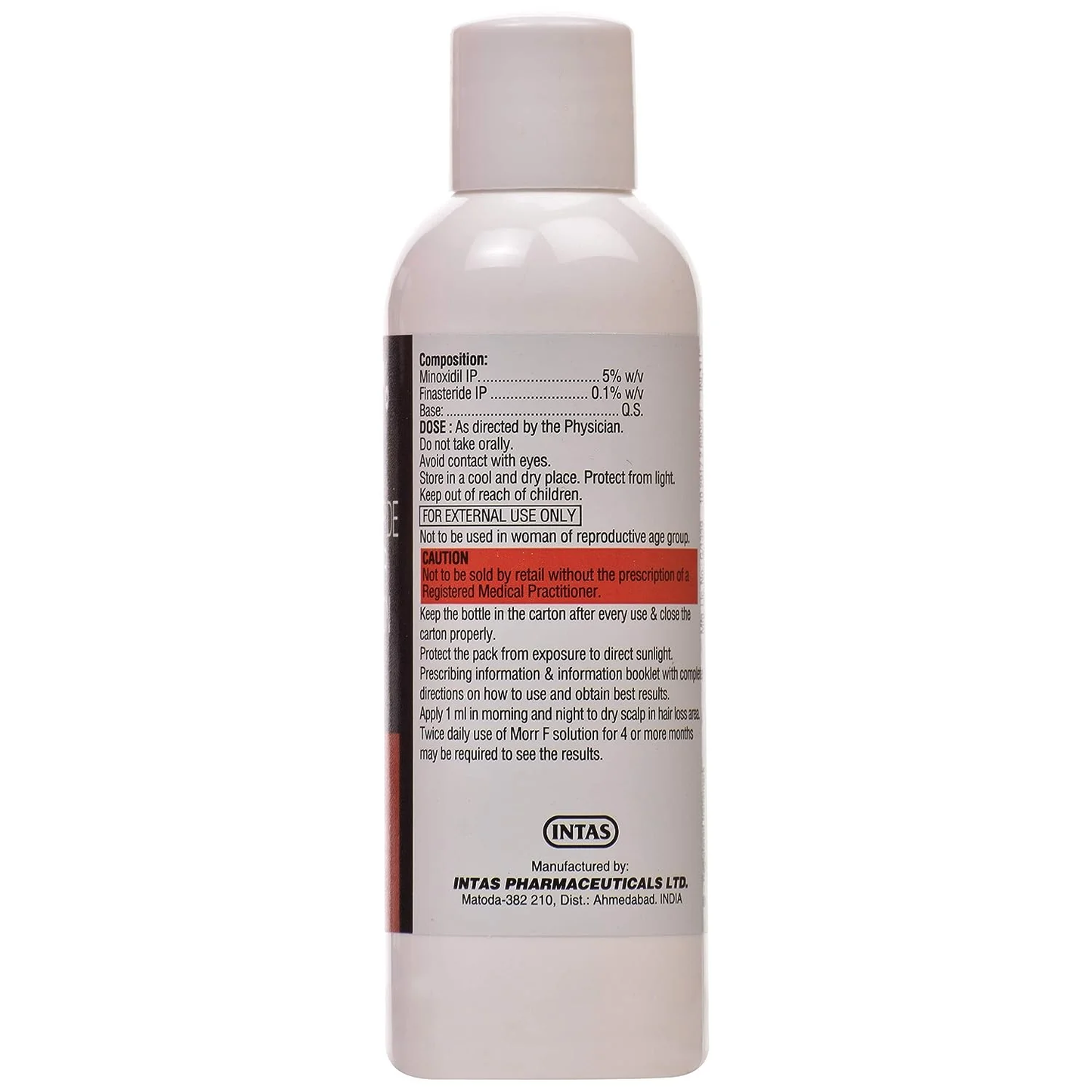 Morr F 5% Solution – 60ml | Minoxidil & Finasteride for Hair Regrowth